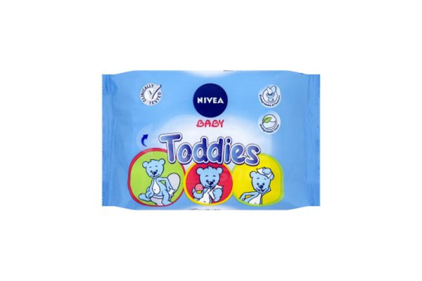 Nivea Baby vlhčené ubrousky 60ks Toddies