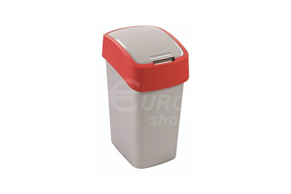 Curver Flip Bin odpadkový koš 10l - 35 x18,9 x23,5cm Červený