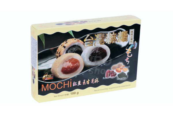 Awon Mochi 180g - Arašídy, červené fazole a sezam